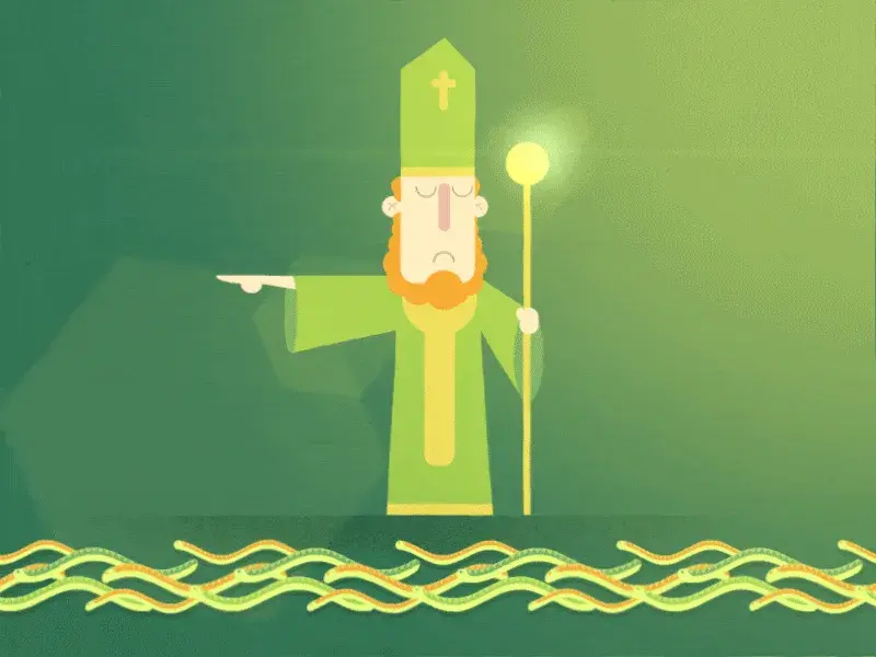 St patrick snake