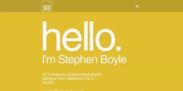 Stephen boyle graphic design