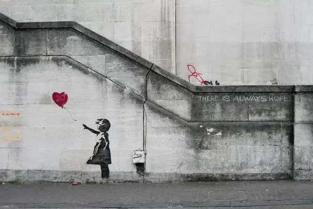 Street art banksy
