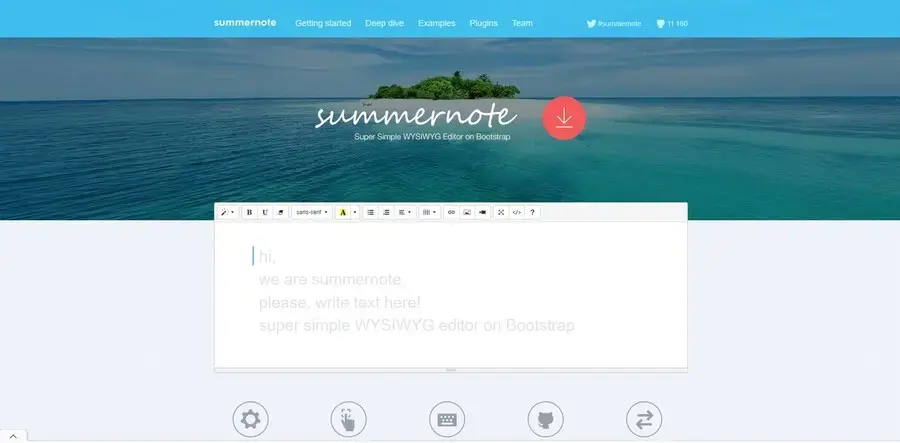 Summernote