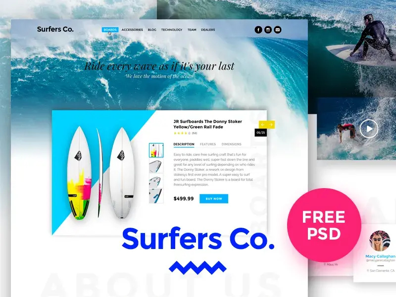 Surfers co dribbble