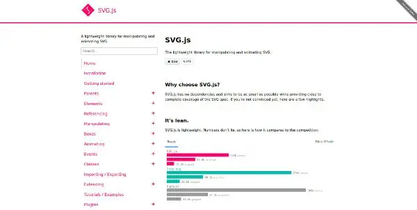 Svg.js home