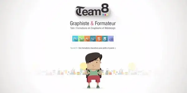 Team8 graphiste formateur
