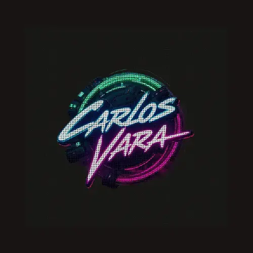 Tendance logo pixel art retro futurisme 3