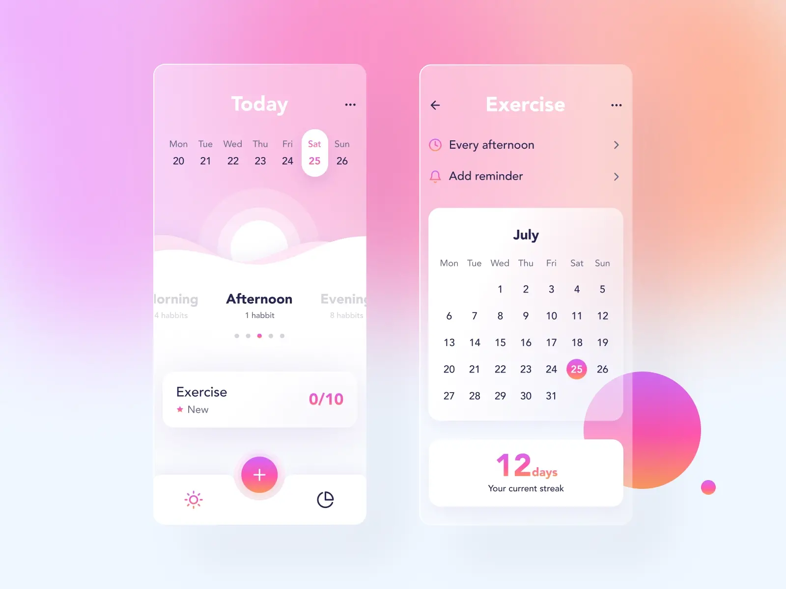 Tendance ui - Glassmorphisme design