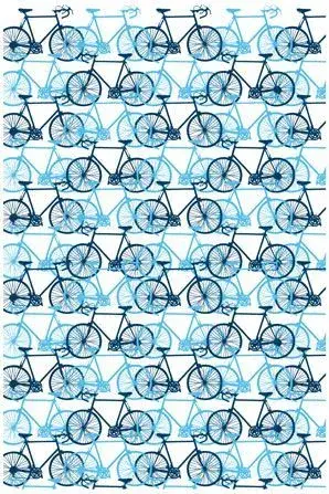 Textures patterns Bike Pattern Poster