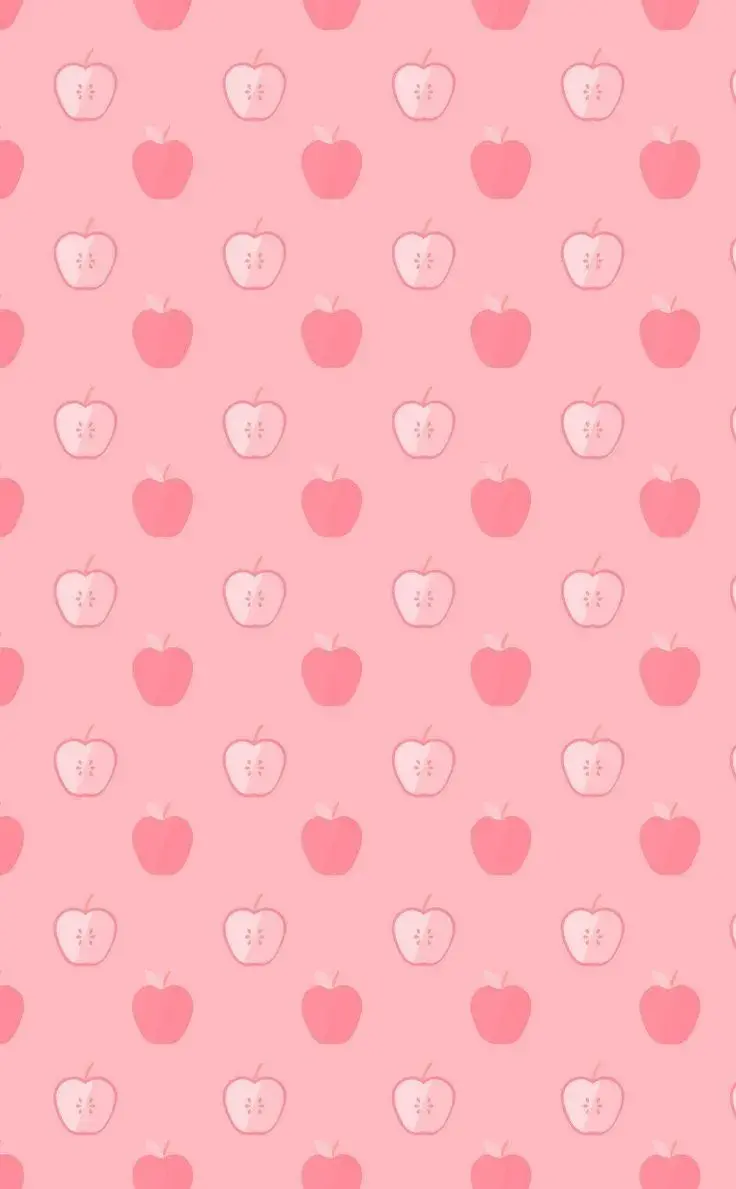 Textures patterns Pink apples