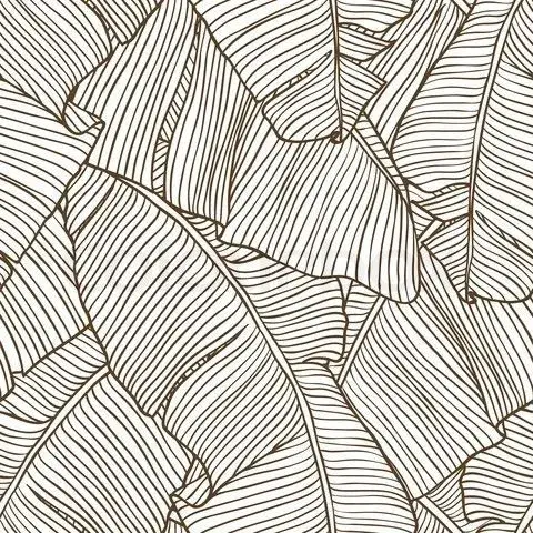 Textures patterns Vector illustration leaves of palm tree Seamless pattern