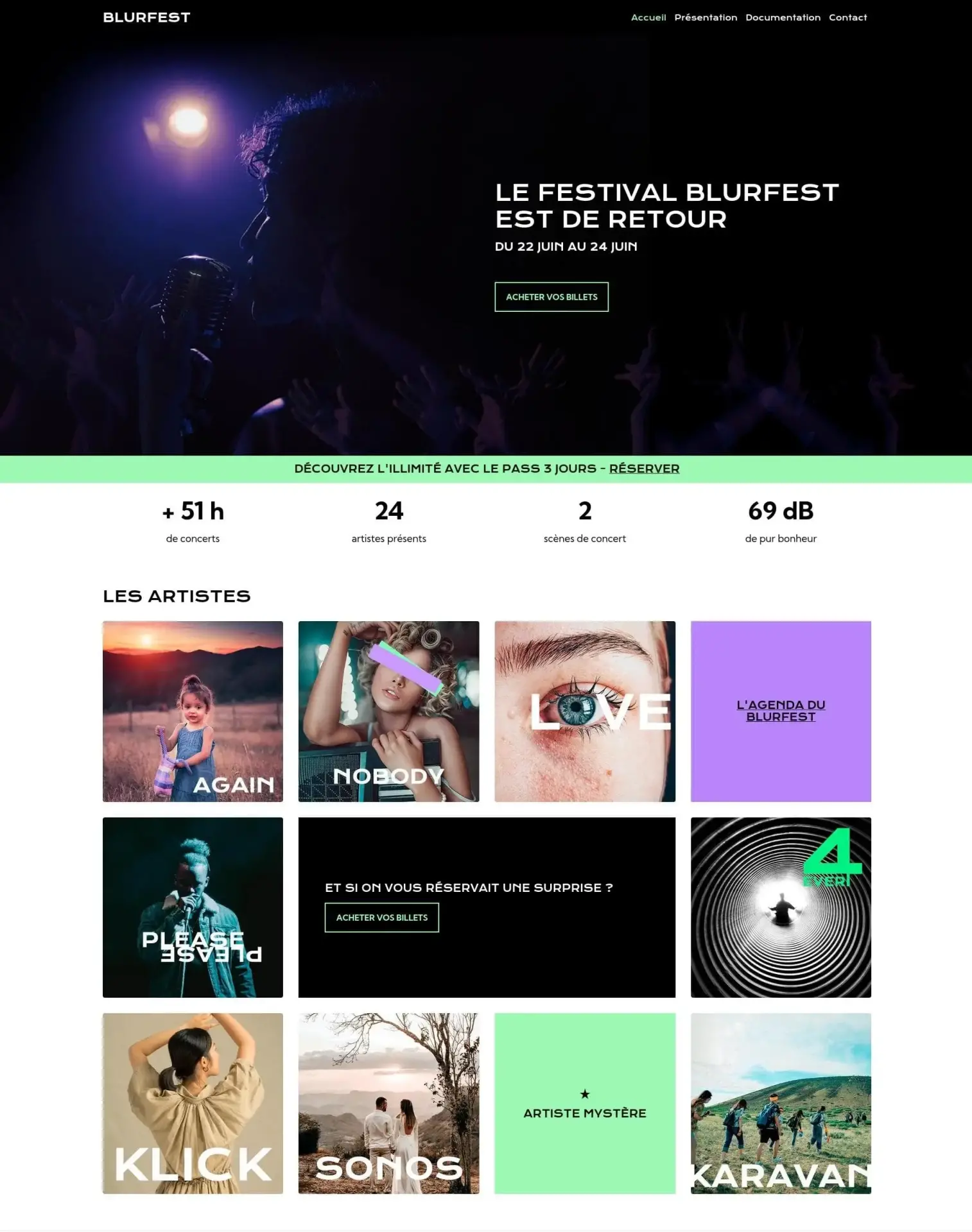 Theme e monsite blurfest