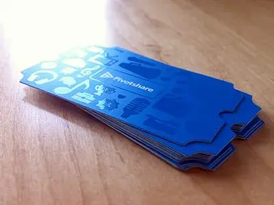 Ticket business card