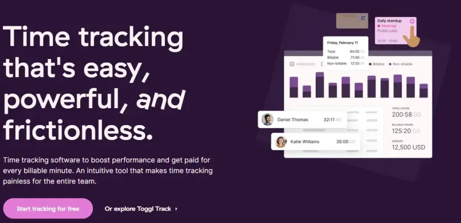 Toggl un logiciel de time tracking
