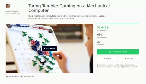 Turing tumble