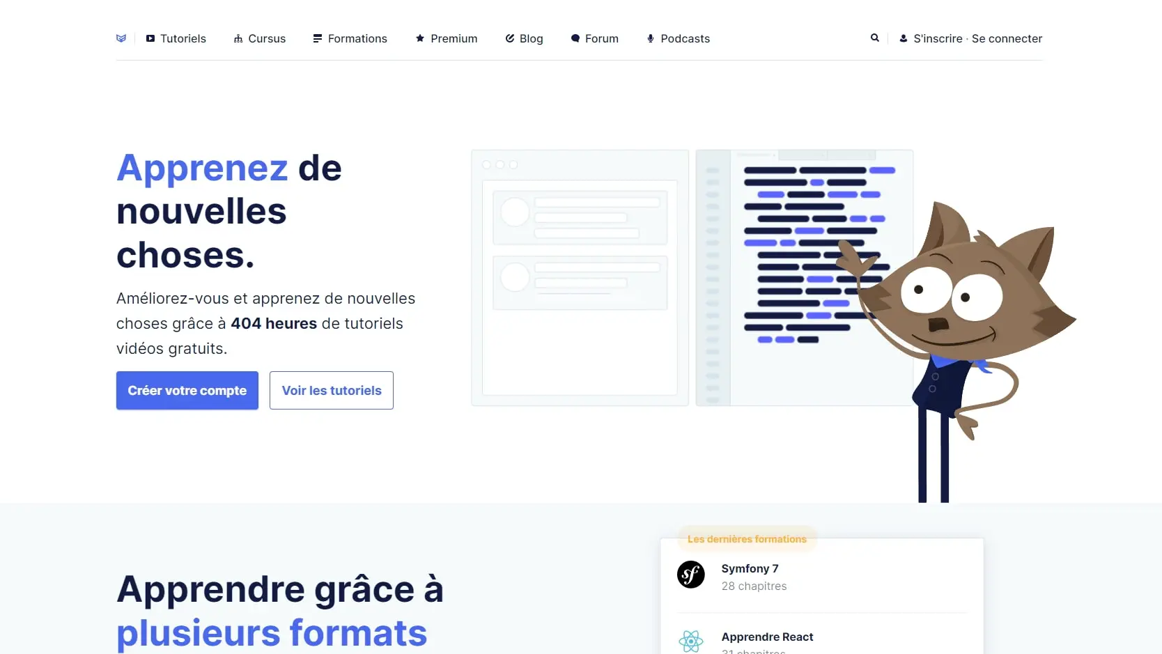 Tutoriels et formations videos sur le developpement web grafikart