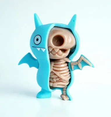 Uglydoll icebat anatomy sculpt