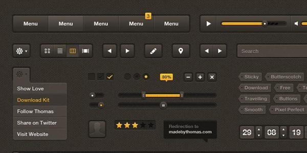 Ui psd a telecharger
