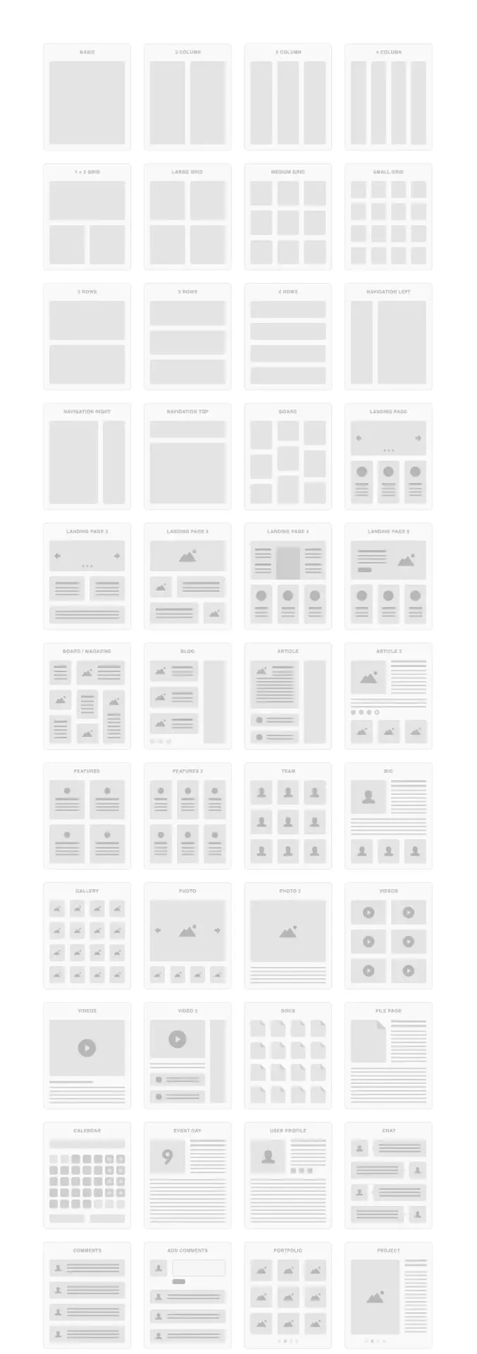 Ui tiles wireframe partie 1