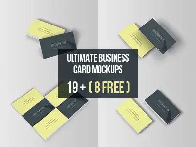 Ultimate business card mockups