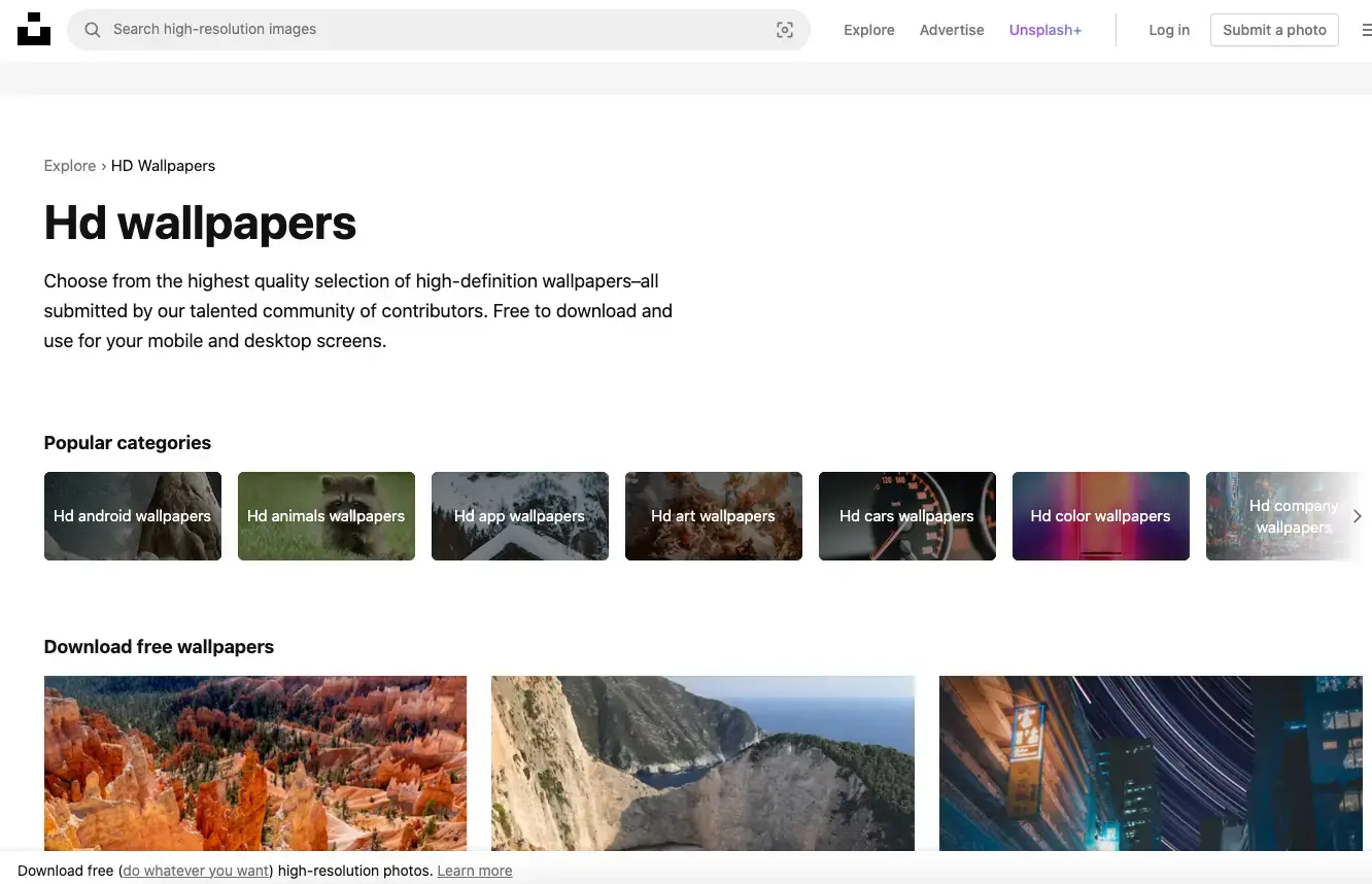 Unsplash