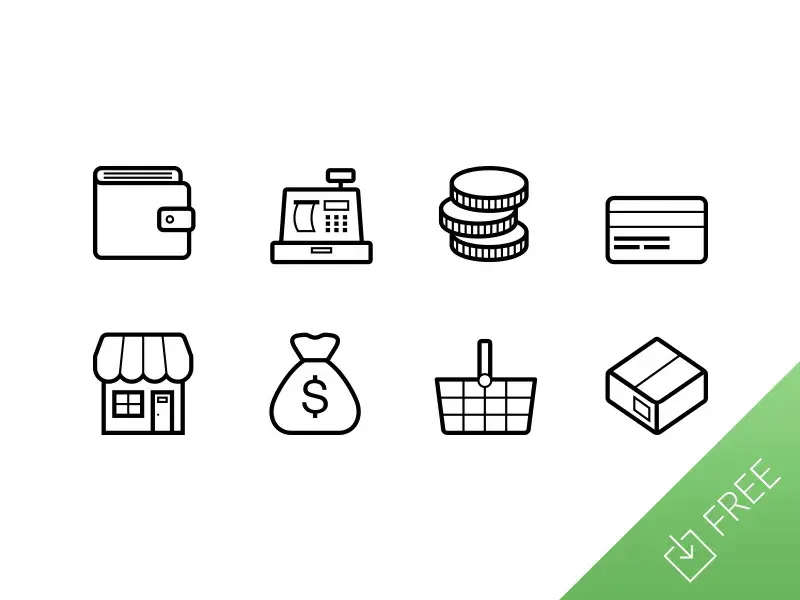Vector ecommerce icons