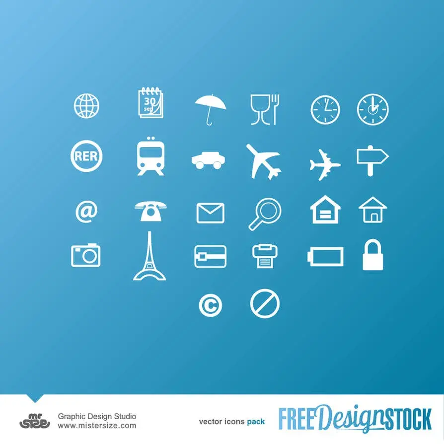Vector icons pack 03