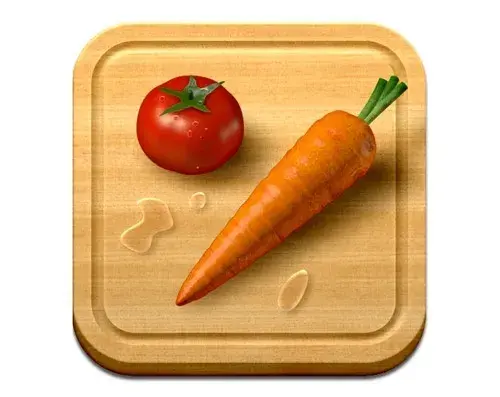 Veggie Meals iOS Icon par Max Rudberg