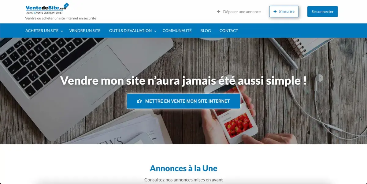 Acheter un site Internet Ventedesite