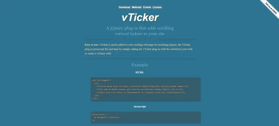 vTicker