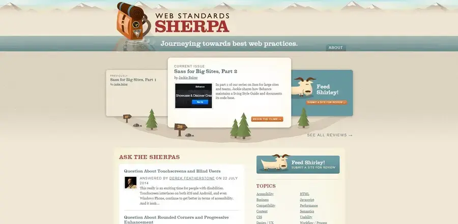 Web Standards Sherpa