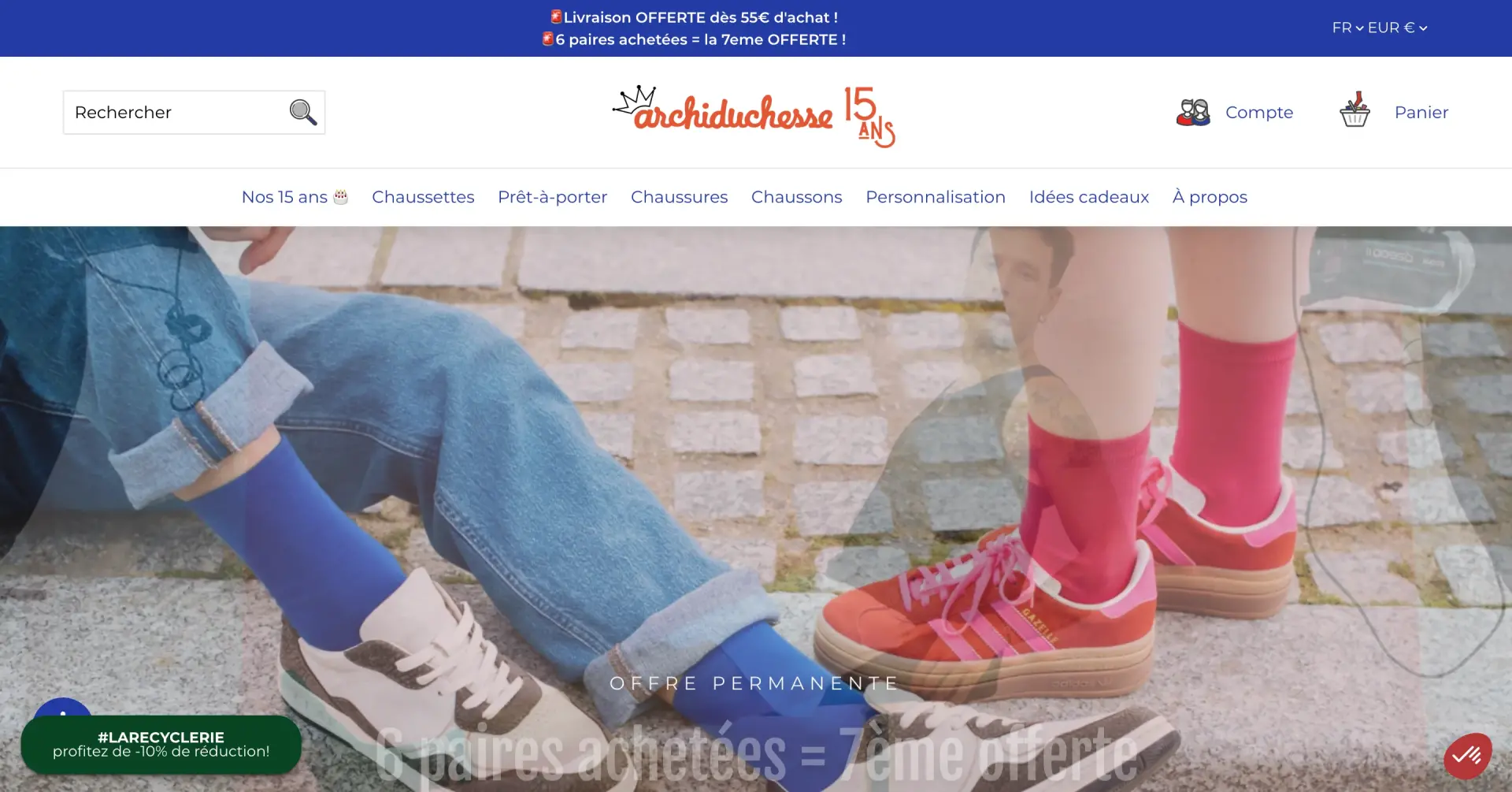 Webdesign ecommerce archiduchesse