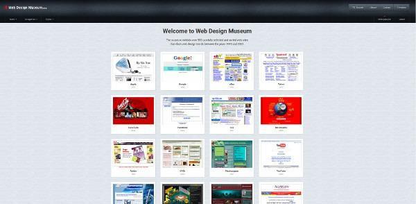Venez visiter le musée du Web Design, entrée gratuite !