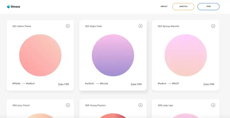 Webgradients