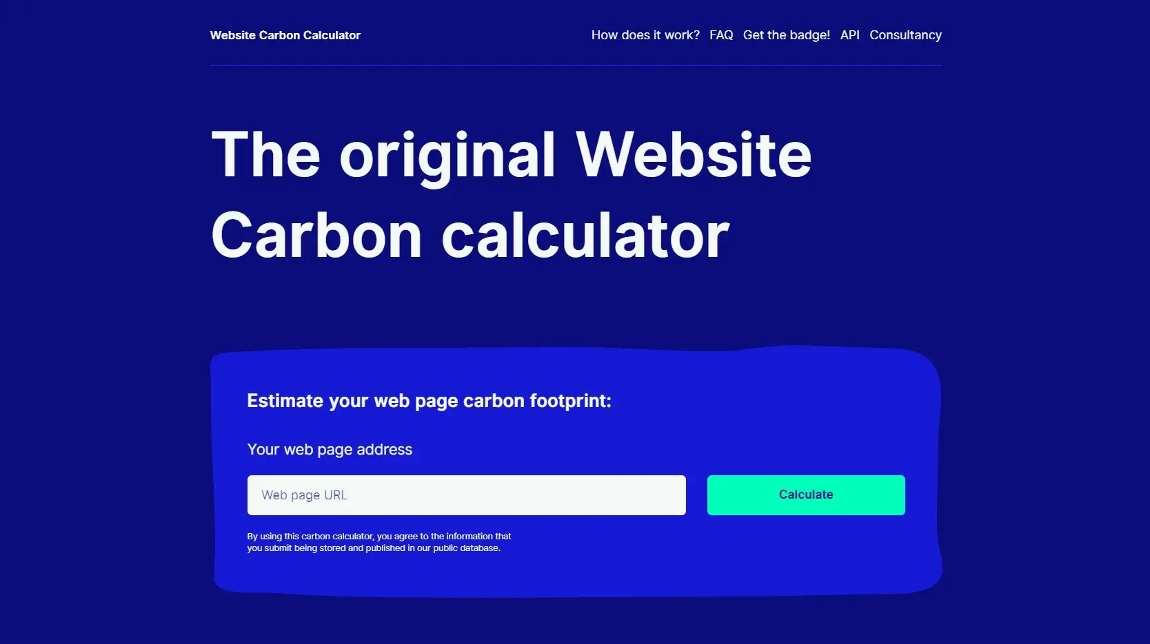 Website carbon calculator v3 what s your site s carbon footprint