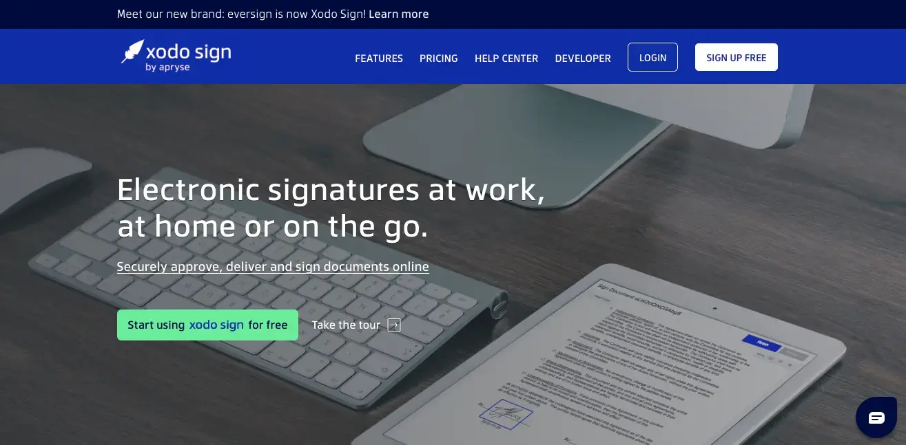 Xodosign logiciel signature électronique