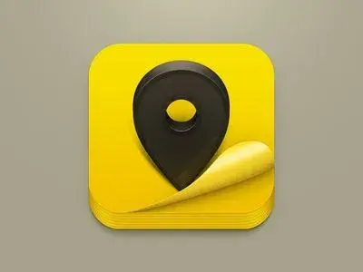 Yellow pages ios icon
