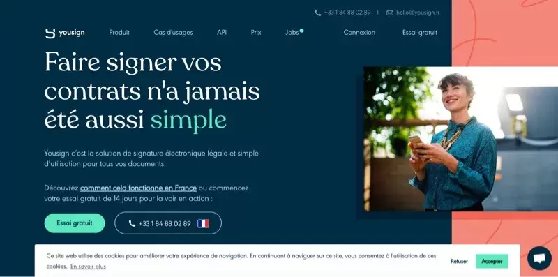 Yousign logiciel signature électronique
