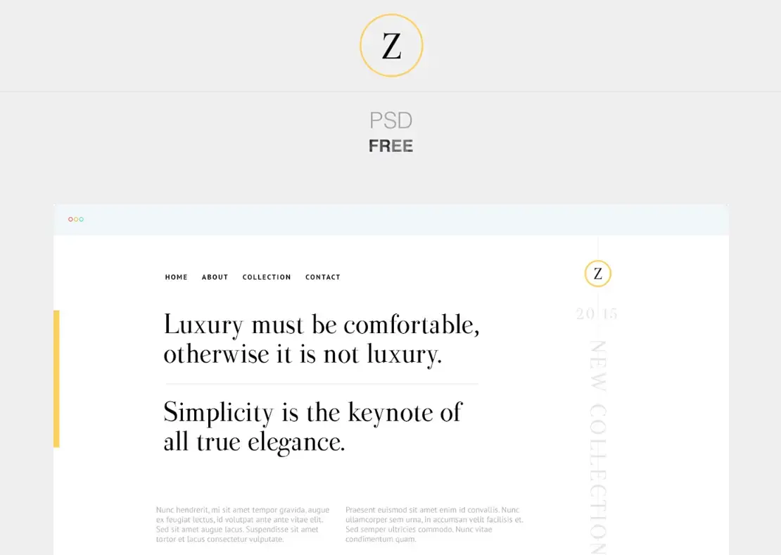 Z free clean design